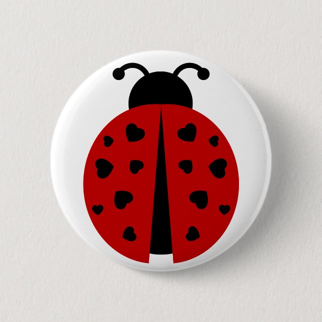 ladybugz. pinback button (Front)