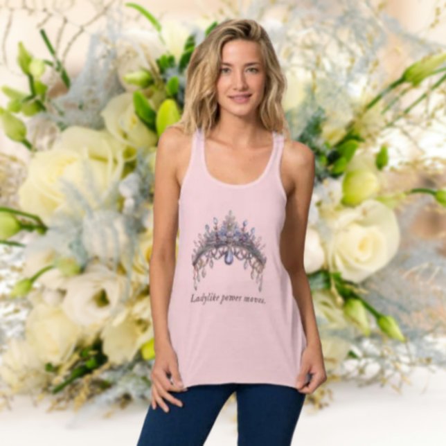 Ladylike Power Moves. Tank Top (Creator Uploaded)