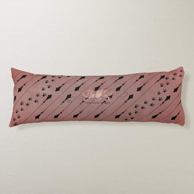 LadyLotusDragon Dragon Cozy Body Pillow (Front)