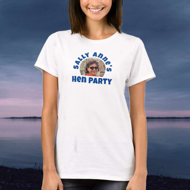 Lady's Hen Party Photo T-Shirt (Creator Uploaded)