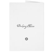 Lady's Slipper #8299 Card (Back)