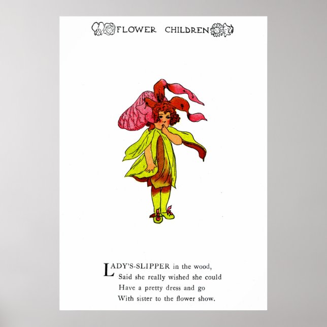 Lady's-Slipper Poster (Front)