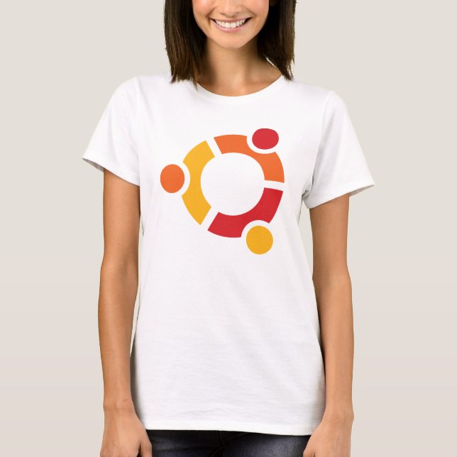 Lady's Ubuntu T-Shirt (Front)