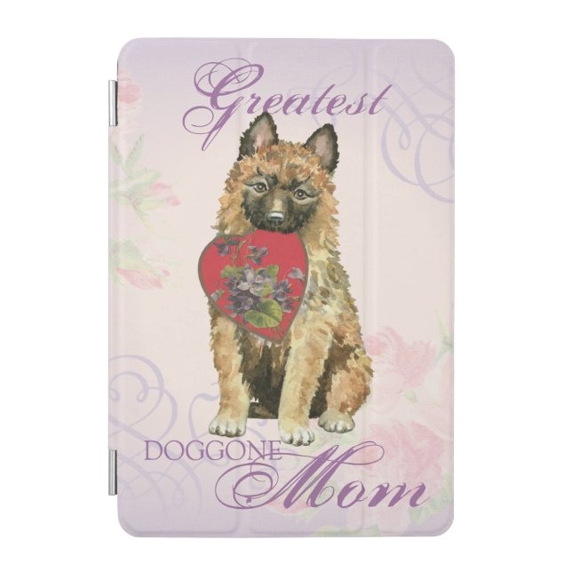 Laekenois Heart Mom iPad Mini Cover (Front)