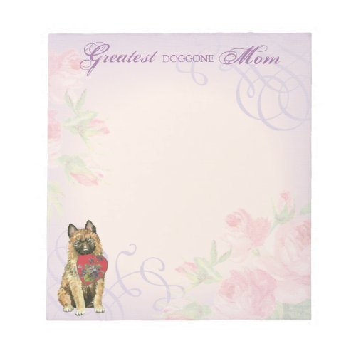 Laekenois Heart Mom Notepad