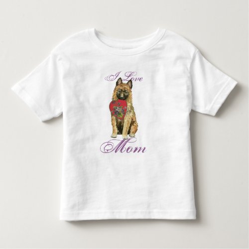 Laekenois Heart Mom Toddler T_shirt