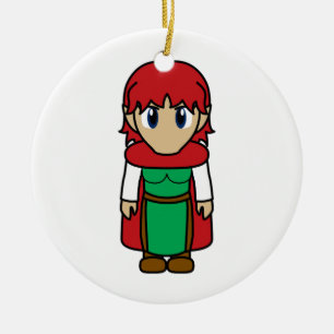 Laekinn and Iorekua Ceramic Ornament