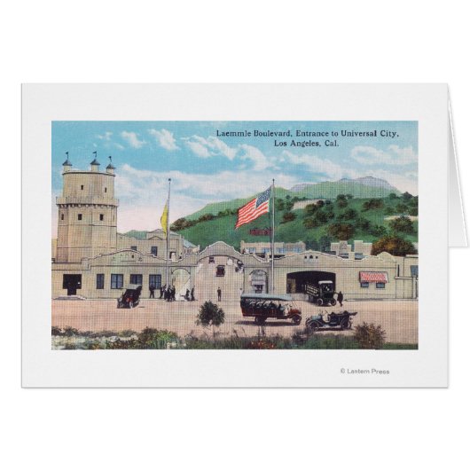 Laemmle Boulevard View of Universal City Cards (Front Horizontal)