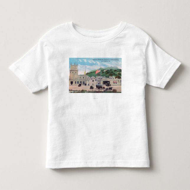 Laemmle Boulevard View of Universal City Toddler T-shirt (Front)