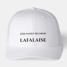 LAFALAISE 2026 LAFALAISE FAMILY REUNION Hat 290802