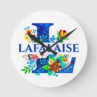 LAFALAISE L-Wall Clock Style #280628
