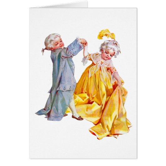 Lafayette Dances the Minuet Cards (Front)