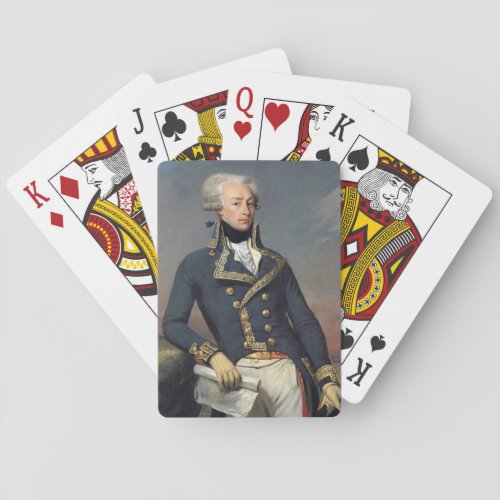 Lafayette Deck of Cards Marquis de Lafayette Playing Cards