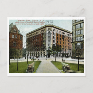 Lafayette Hotel, Buffalo, NY 1909 Vintage Postcard