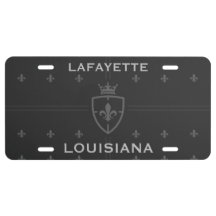 Lafayette Louisiana Coat Of Arms Fleur De Lis