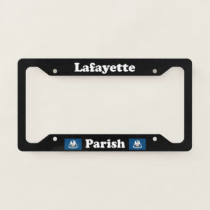 Lafayette Parish Louisiana LPF License Plate Frame