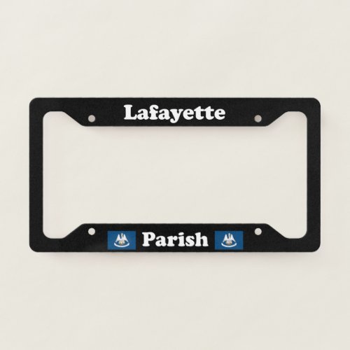 Lafayette Parish Louisiana LPF License Plate Frame