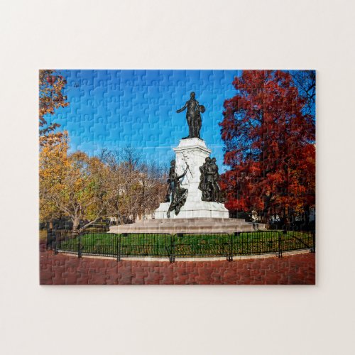 Lafayette Park Washington Jigsaw Puzzle