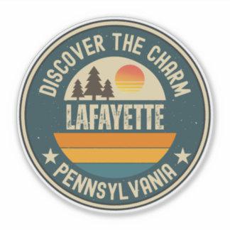 Lafayette, Pennsylvania Sticker