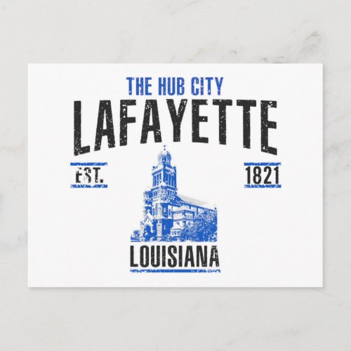 Lafayette Postcard