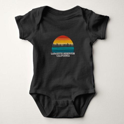 Lafayette reservoir California Baby Bodysuit