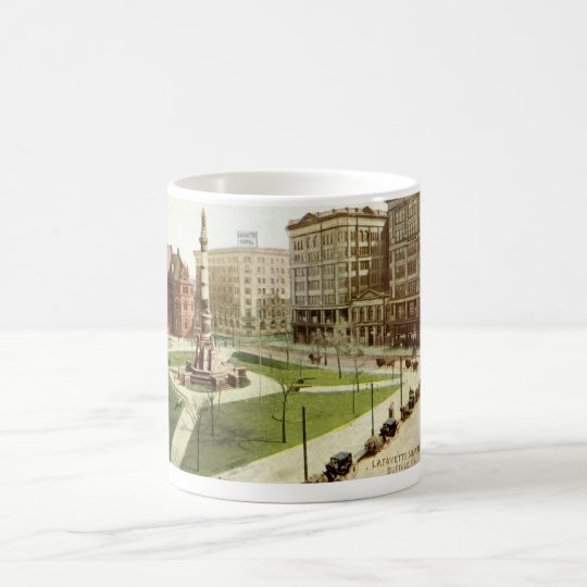 Lafayette Square Buffalo NY 1915 vintage Coffee Mug