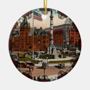 Lafayette Square Vintage Buffalo Ornament