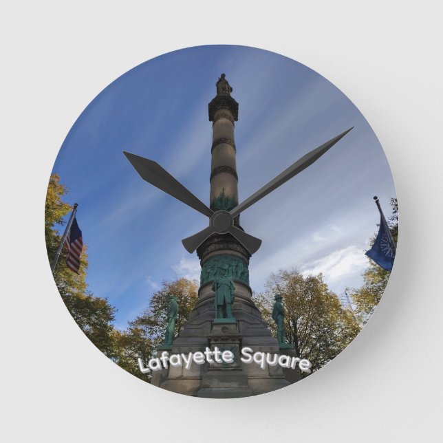 Lafayette Square Wall Clock (Front)