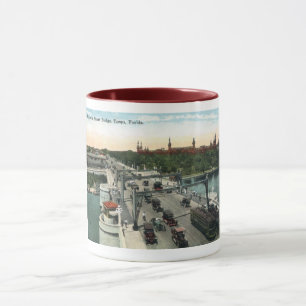 Lafayette St. Bridge, Tampa, Florida Vintage Mug