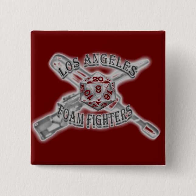 LAFF Title: logo Pinback Button (Front)