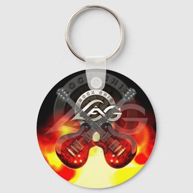 Lâg in fire keychain (Front)