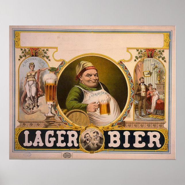 Lager Beer Poster (Front)