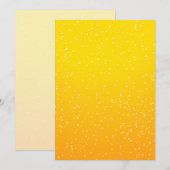 Lager Beer with Tiny Bubbles Background Art (Front/Back)