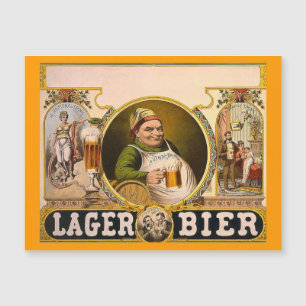 Lager Bier The Healthy Drink! Vintage Ad