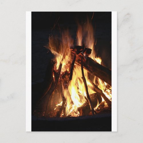 Lagerfeuer Postcard