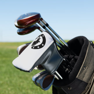 laghting horse will make you smile golf head cover