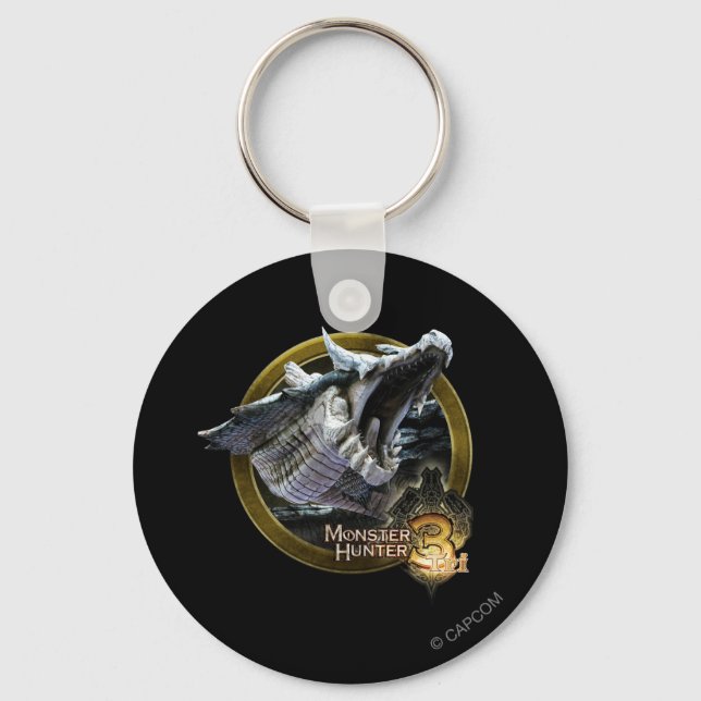 Lagiacrus attack! keychain (Front)