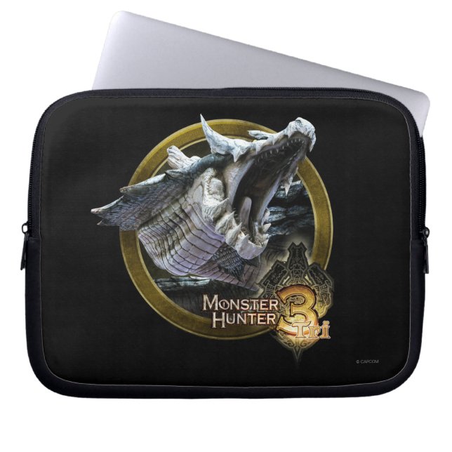 Lagiacrus attack! laptop sleeve (Front)