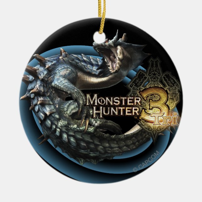 Lagiacrus Ceramic Ornament (Front)