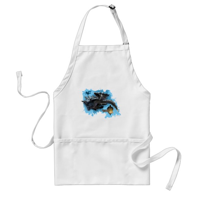 Lagiacrus chasing Hunter Adult Apron (Front)