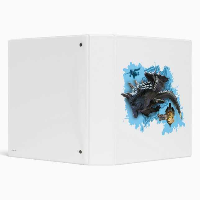 Lagiacrus chasing Hunter Binder (Background)