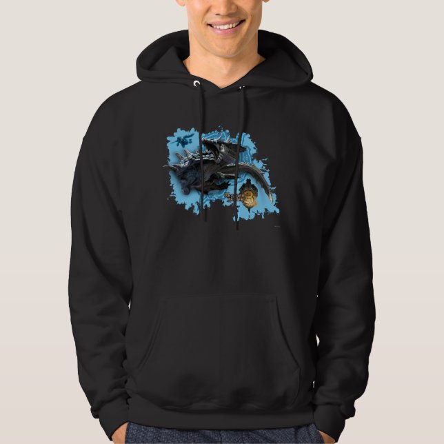 Lagiacrus chasing Hunter Hoodie (Front)