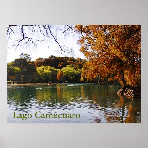 Lago Camecuaro Poster