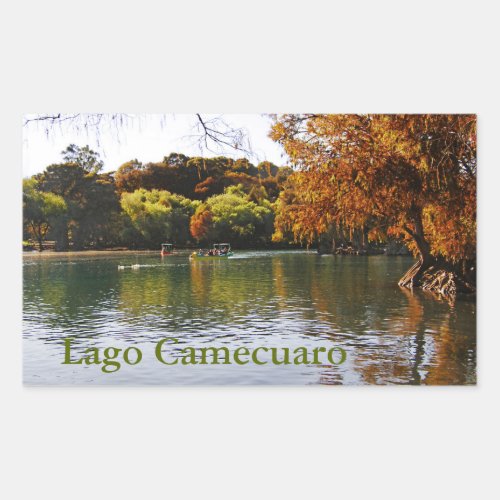 Lago Camecuaro Sticker