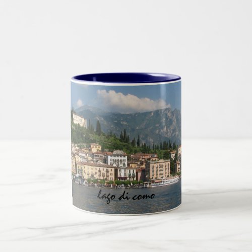 lago di como Lake Como Two_Tone Coffee Mug