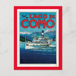 Lago di Como Postcard