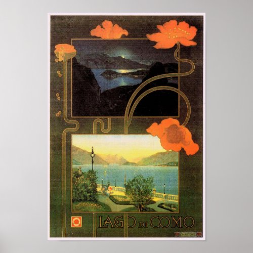 Lago di Como Poster