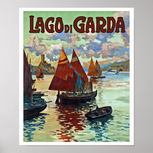 Lago di Garda Poster