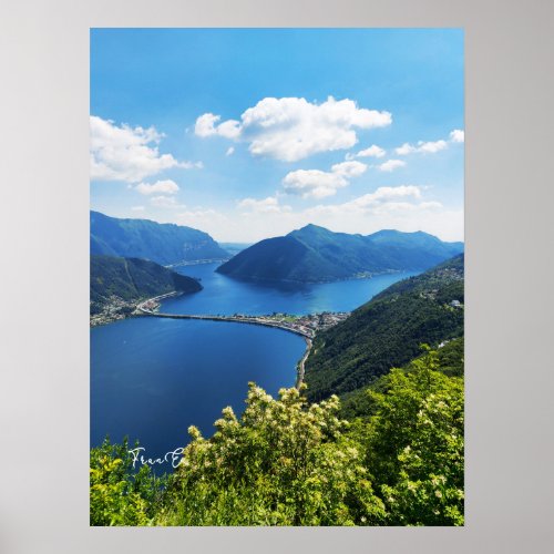 Lago di Lugano  Poster