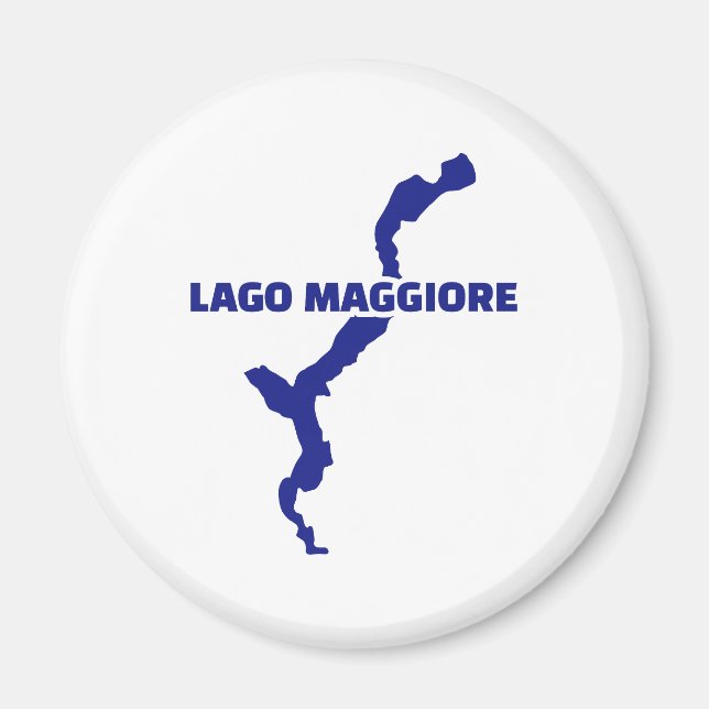 Lago Maggiore Magnet (Front)